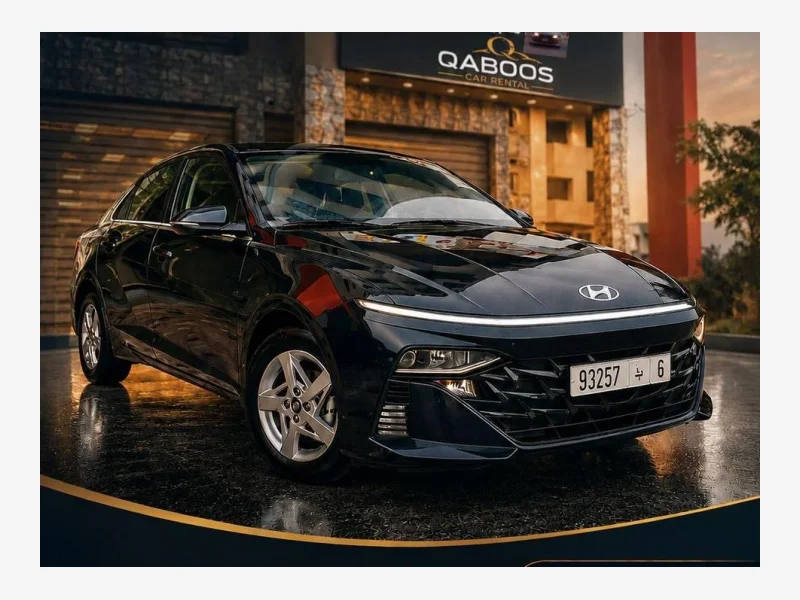 Hyundai Verna sedan Car Rental Casablanca Airport Mohammed V (CMN) — QABOOS